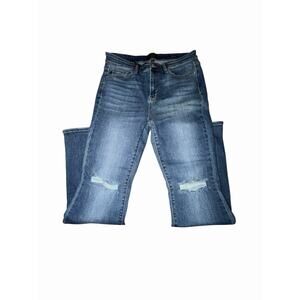 Judy Blue 15/32 Mid Rise Bootcut Jeans Distressed Stretch NWT JB82264MD